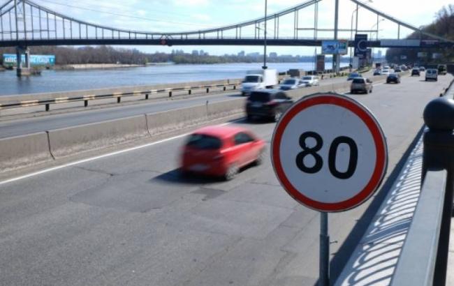 У Києві на 22 вулицях можуть дозволити швидкість руху до 80 км/год