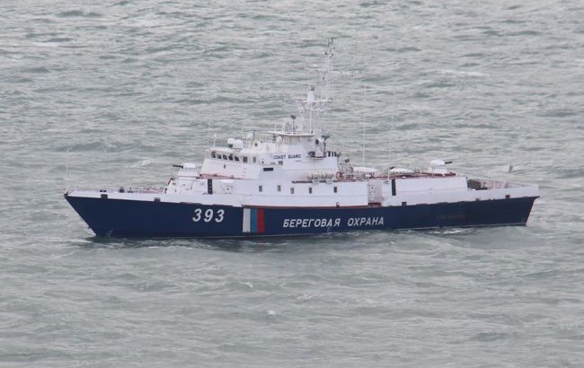 Корабль РФ собирал данные во время украинской операции на Приазовском направлении