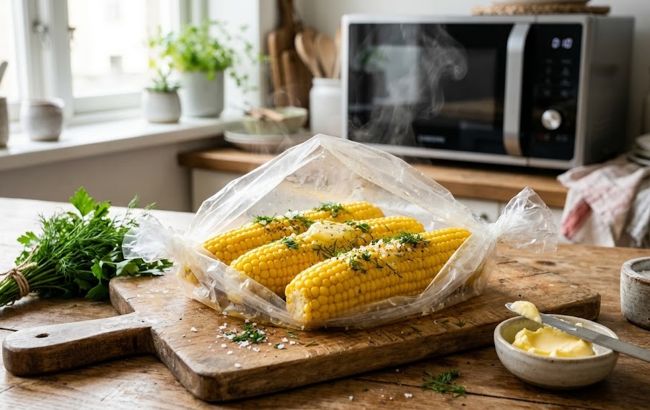 Кукуруза в рукаве за 10 минут: нереально вкусный рецепт от Эктора Хименеса-Браво