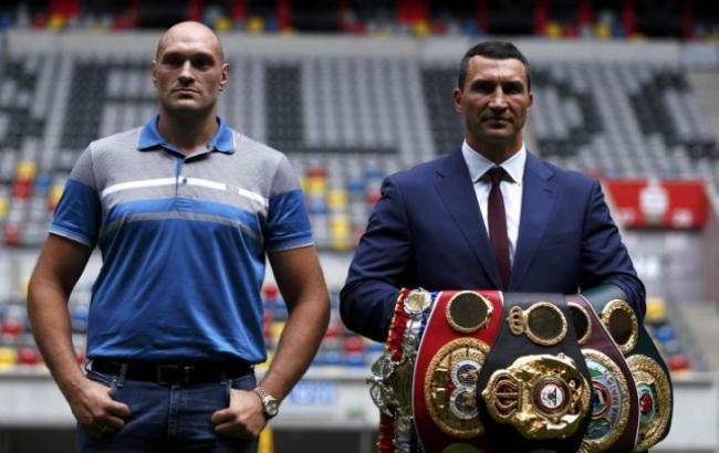 Володимир Кличко і Тайсон Ф'юрі  уклали парі на 400 тисяч фунтів