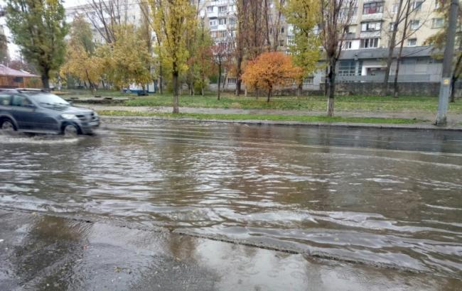 Одессу снова затопил сильный ливень