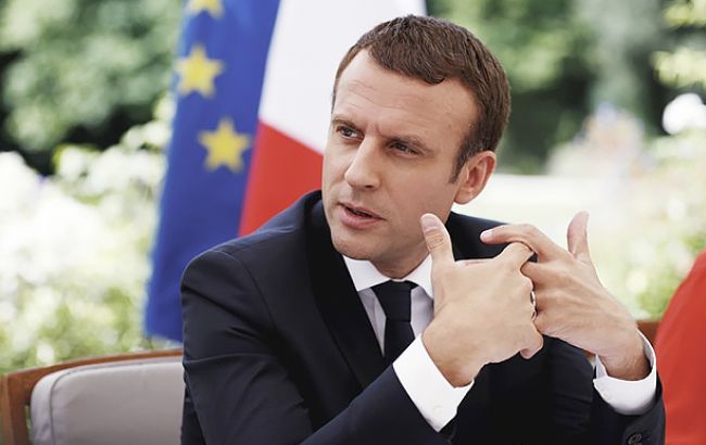 Рейтинг Макрона впав на 10 пунктів