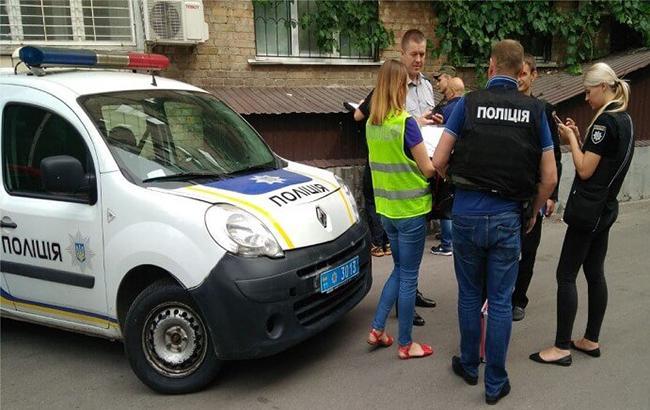 В ходе проверки информации о минировании здания ВСП в Киеве обнаружен муляж взрывного устройства