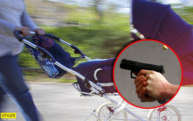 Застрелил таксу и обругал женщину с коляской: детали конфликта в Киеве