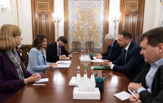 В Офисе президента прошла встреча с представителем Госдепа США по вопросам Европы