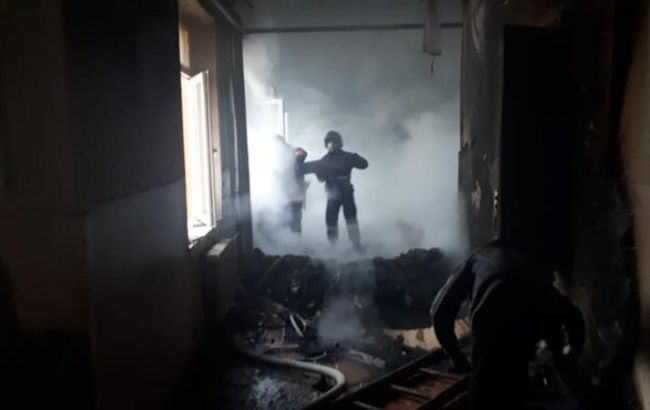 В Івано-Франківській області сталася пожежа в школі