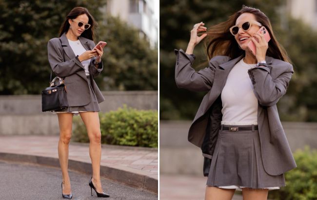 Как выглядит универсальный костюм на весну 2026: секрет Кристины Горняк