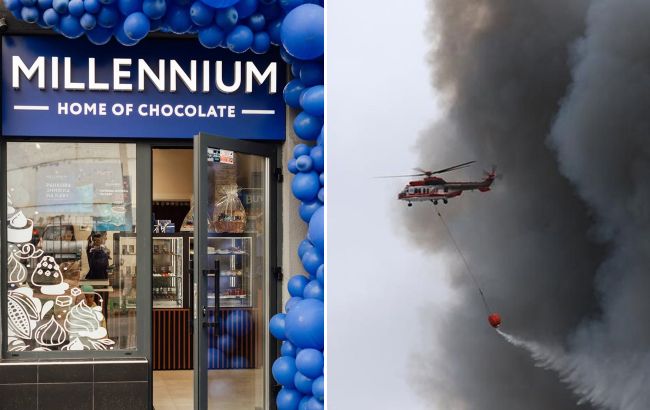 Росіяни знищили склад шоколаду Millennium у Дніпрі