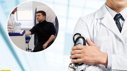 Аналізи у Зеленського брав актор "Сватів" і учасник ТВ-шоу