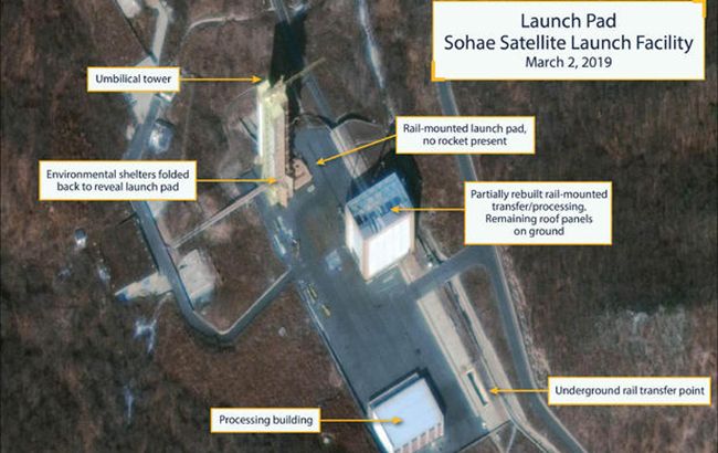 Северная Корея возобновляет ядерную площадку для запуска ракет