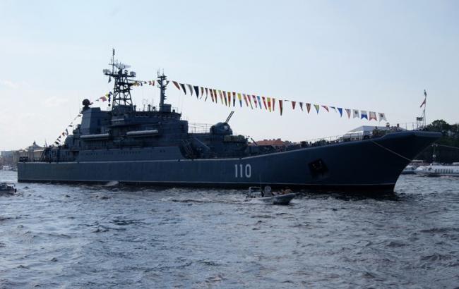 Россия направила в Сирию очередной десантный корабль