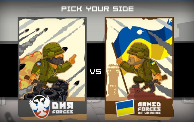 У мережі набирає популярність комп'ютерна гра про війну на Донбасі