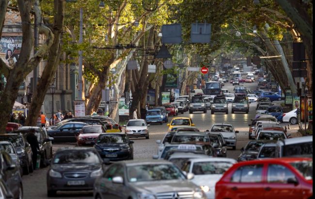 Пробки в Киеве достигли 6 баллов