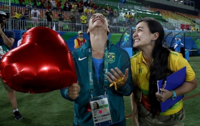 На Олимпиаде 2016 девушка публично призналась в любви бразильской спортсменке