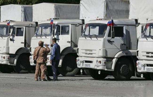 З 10 вантажівок "гумконвою" РФ, що зайшли вчора на Донбас, 7 були бензовозами, - ОБСЄ