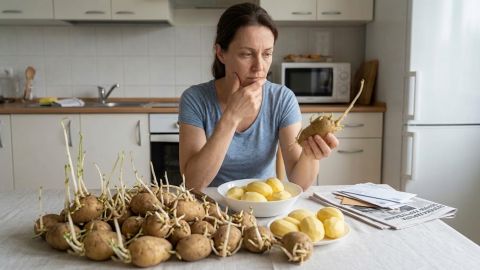 Пророс картофель сразу после сбора: безопасно ли его есть и как сохранить запасы на зиму