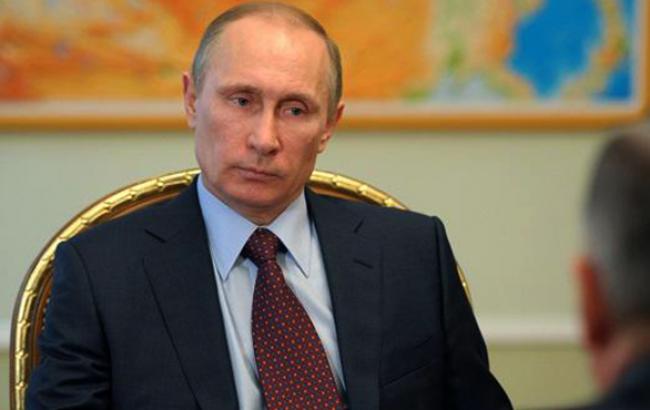 Путін заявив, що отримав від Порошенка "формальну відповідь" на свій лист