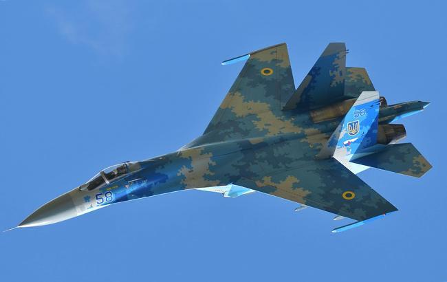 В Україні розбився винищувач Су-27