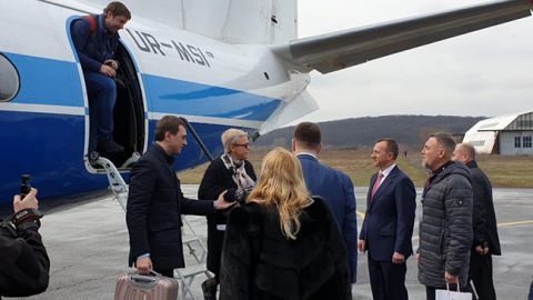 Аэропорт "Ужгород" принял первый регулярный рейс с 2016 года