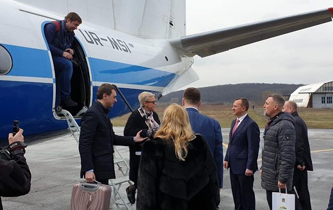 Аеропорт "Ужгород" прийняв перший регулярний рейс з 2016 року