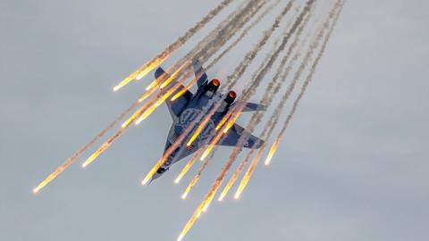 У Польщі розбився бойовий винищувач Міг-29