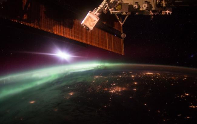 Астронавт опублікував нове відео полярного сяйва з борту МКС