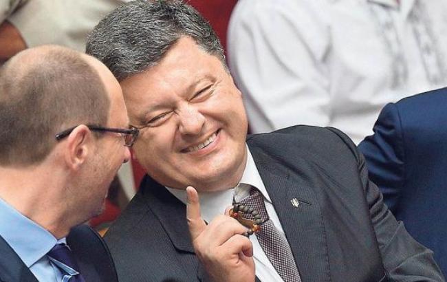 Партия Порошенко ожидает победы 60 своих мажоритарщиков и 15 - от партии Яценюка