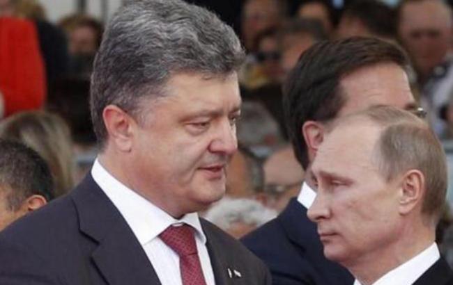 Порошенко: Путін пообіцяв в Парижі сприяти скасуванню "фейкових" виборів в ЛНР/ДНР