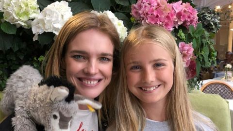 Немов сестри: Наталія Водянова здивувала схожістю з 14-річною донькою