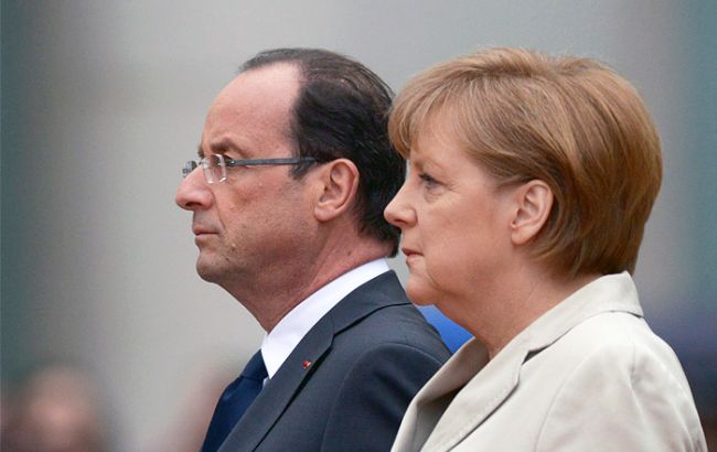 Меркель и Олланд выступили за продолжение переговоров по Донбассу в "нормандском формате"