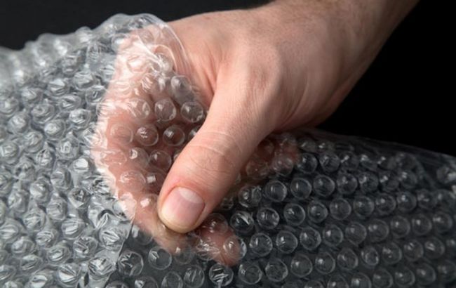 Пленка с пузырьками перестанет лопаться при надавливании