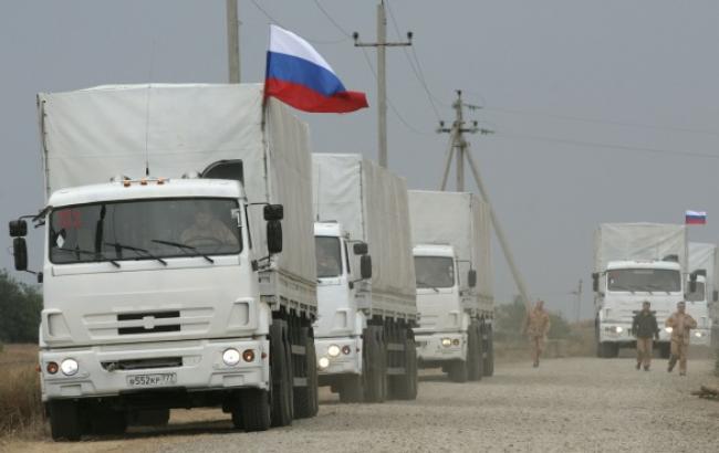 Восьмой российский "гумконвой" прибудет вечером в Ростовскую область, - МЧС РФ