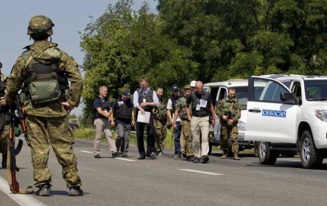 ОБСЕ зафиксировала военные учения боевиков ЛНР под Луганском