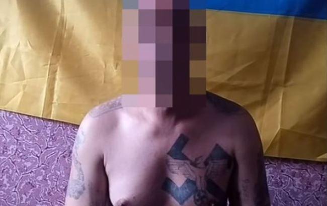СБУ захватила боевика-нациста из группировки "Восток"