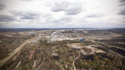 Лесной пожар в Чернобыльской зоне локализовали