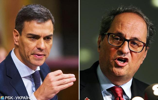 Санчес встретится с лидером Каталонии