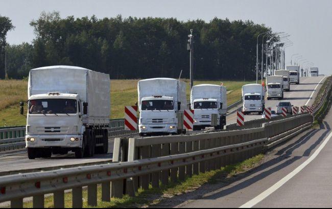 Українські прикордонники при візуальному огляді не побачили зброї у "гумконвої" з РФ