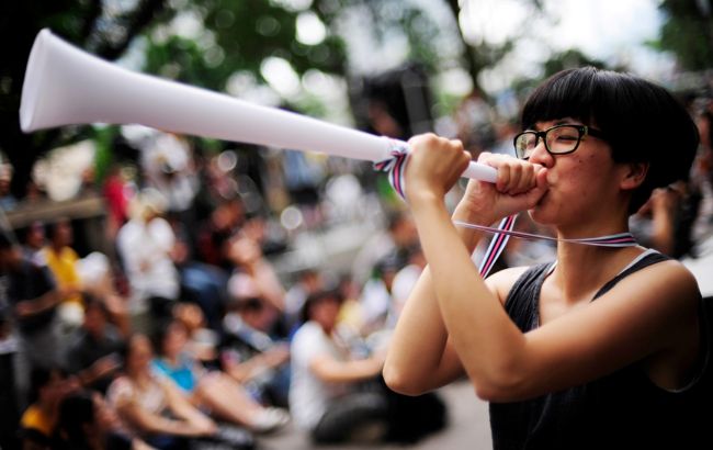 У Гонконгу поновилися протести, десятки затриманих