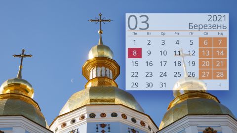 Календар церковних свят на березень 2021 - повний список | РБК-Україна