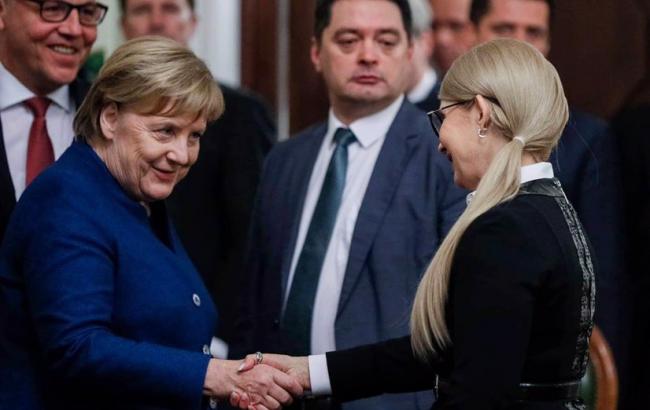 Меркель и Тимошенко поговорили о ситуации в Украине