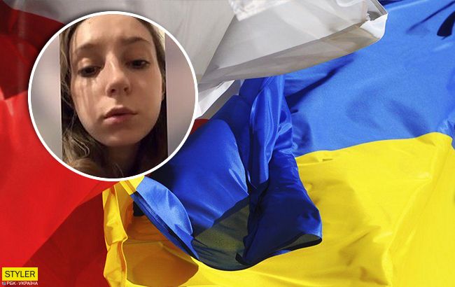 Украинская к*рва: в Польше разгорелся жуткий скандал из-за студентки (видео)