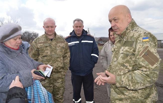 Москаль присоединил Катериновку к контролируемой части Луганской обл