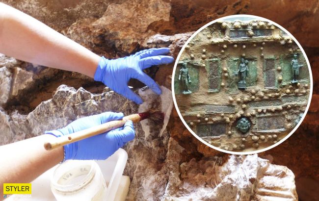 Археологи обнаружили древний сейф с уникальными украшениями