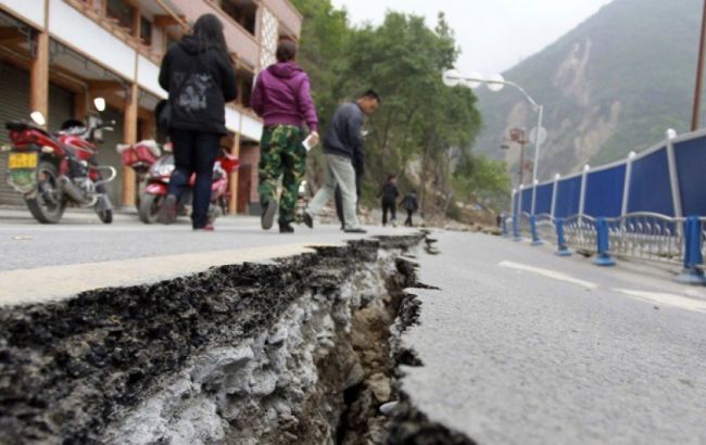 В Китае произошло мощное землетрясение, есть жертва