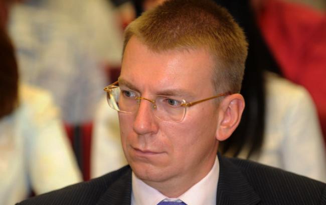 Ринкевичс призвал создать "дорожную карту" интеграции Украины в ЕС на саммите в Риге