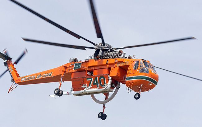 В Австралії розбився пожежний вертоліт
