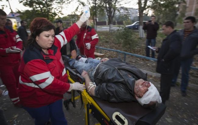 У Донецьку в результаті обстрілу маршрутки загинули 2 людини, 8 поранені, - райрада