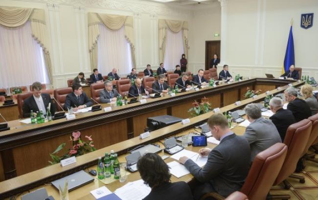 Кабмин сегодня проведет заседание