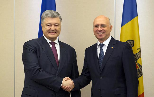 Порошенко договорился с премьером Молдовы координировать интеграцию в ЕС
