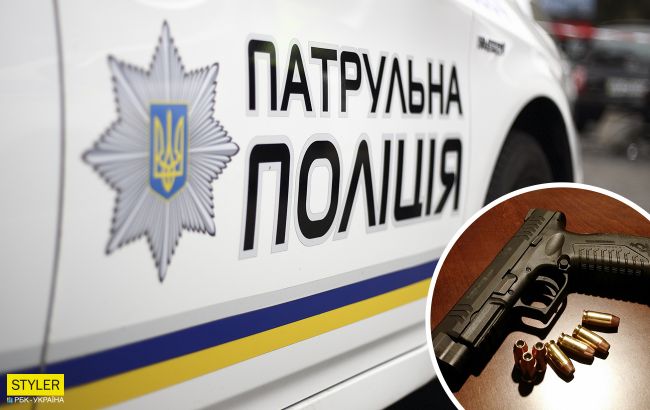 В Киеве мужчина устроил стрельбу среди бело дня в аптеке из-за маски